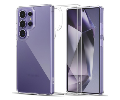Etui do telefonów TECH-PROTECT Flexair Hybrid do Samsung Galaxy S25 Ultra Clear 5906302322350